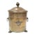 Antique Lidded Brass Coal Hod For Sale