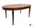 Vintage Drexel Heritage Laurette Collection French Provincial Style Mahogany Parquet Extension Dining Table For Sale - Image 9 of 12