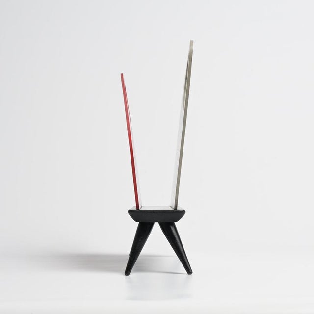 Wood Vintage Magazine Rack by Bois Manu, 1950s For Sale - Image 7 of 18