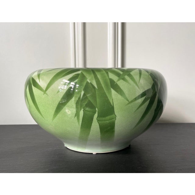Japanese Ceramic Centerpiece Bowl Makuzu Kozan Meiji Period For Sale - Image 12 of 18