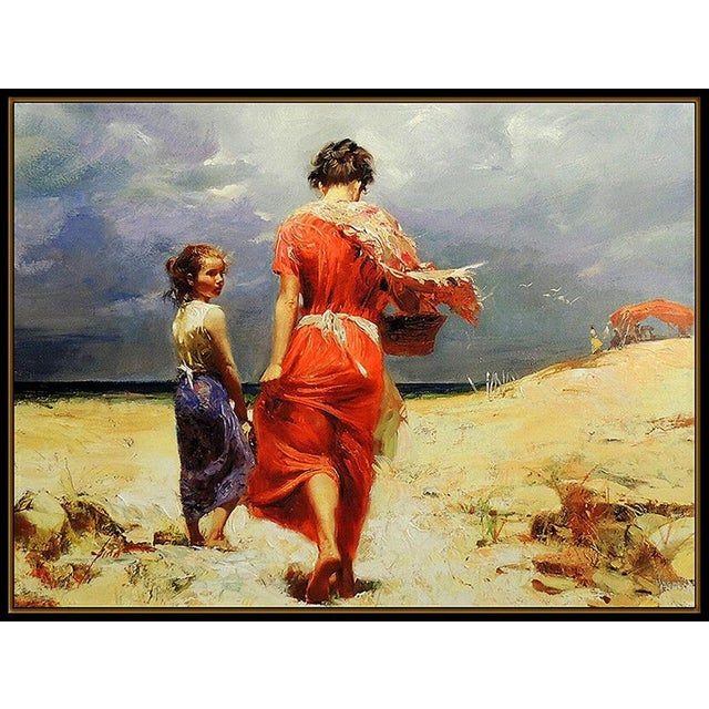 Message us to inquire about custom framing options! (Included for free with every purchase) The artwork is of impressive...