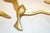 970s Mid-Century Modern Brass Flying Seagulls Wall Sculptures - Set of 3 For Sale - Image 11 of 12