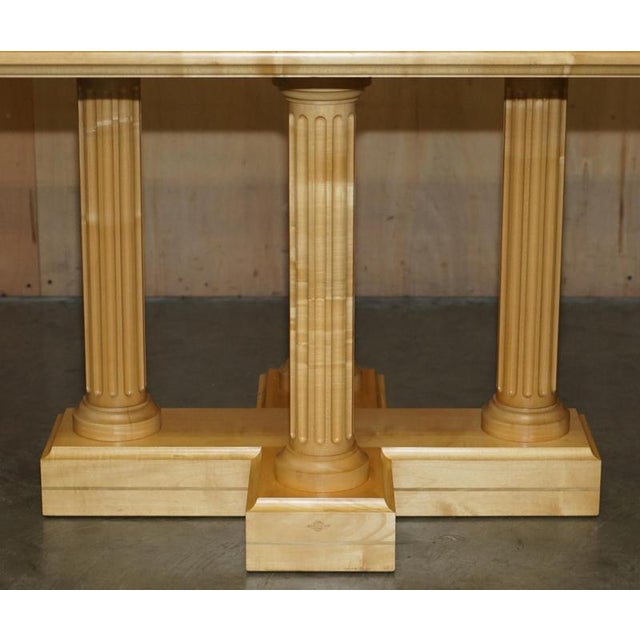 Sycamore Dining Table David Linley for Gary Barlow For Sale - Image 4 of 18