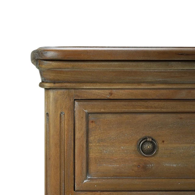 Rustic Wood Chest of Drawers For Sale In Greensboro - Image 6 of 8