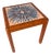 Møbelfabrikken Toften Danish Modern Teak & Ceramic Tile Side Table — Made in Denmark, C. 1960s For Sale