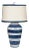 Barclay Butera Bimini Blue Lamp For Sale