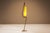 Mid-Century Modern Yellow Glass Floor Lamp by Gino Vistosi for Stilnovo, Italy, 1960s For Sale - Image 3 of 12