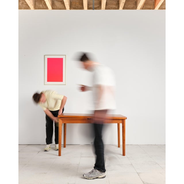 Mid-Century Danish Extendable Dining Table in Teak by Henning Kjaernulf for Vejle Stole & Møbelfabrik, 1960s For Sale - Image 12 of 18