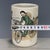 Chinese Cultural Revolution Porcelain Brush Pot With Postal Worker Motif For Sale - Image 3 of 9