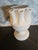 Bring timeless European-inspired elegance to your home with this **Vintage MCM Abigails China white ceramic tulipiere...