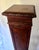 Brown Antique Early 1800s Georgian Style Carved Mahogany Tapered Pedestal Stand For Sale - Image 8 of 18