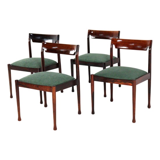 Havelte Rosewood Dining Chairs, 1970s, Set of 4 For Sale