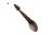Brown Vintage African Wooden Instrument Design Spoon For Sale - Image 8 of 8