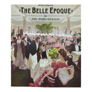 The Belle Epoque in the Paris Herald Coffee Table Book For Sale