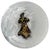 Painted Glass Dish by Hans Voigt Steffensen For Sale - Image 3 of 3