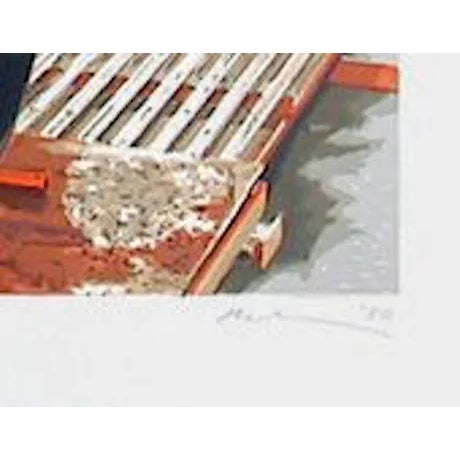 Artist: Ron Kleemann, American (1937 - ) Title: Old Indy Year: 1979 Medium: Silkscreen, signed and numbered in pencil...