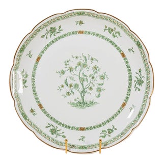 Haviland Limoges Round Platter in “Bonneval” Pattern (1971-1989) For Sale