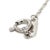 0.72ctw Diamond and Sapphire Pendant Necklace, Platinum, Length 18 In For Sale In Greensboro - Image 6 of 6