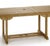 Early 20th Century New Teak Rectangular Foldable Dining Table, Indoor and Outdoor For Sale - Image 4 of 5