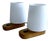 Vintage Danish Table Lamps, Set of 2 For Sale