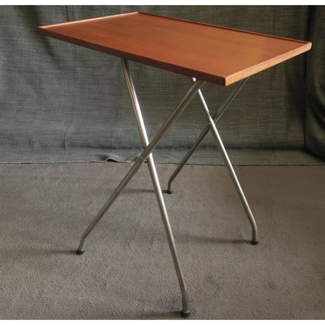 Danish Teak and Aluminium Coffee Table, 1960s For Sale - Image 11 of 14