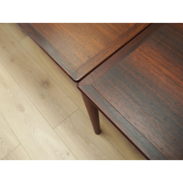 Vintage Danish Rosewood Table, 1970s For Sale - Image 14 of 18