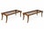 Modern pair of mid century style ROBSJOHN GIBBINGS STYLE BENCHs . The bench is made of alder and is 52’’ long 18’’ tall...