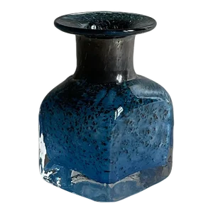 Murano Art Glass Stem Vase Signed Vellini