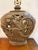 Hollywood Regency Sculptural Monkey Table Lamp, Original Finial Offered for sale is a Hollywood Regency style sculptural...