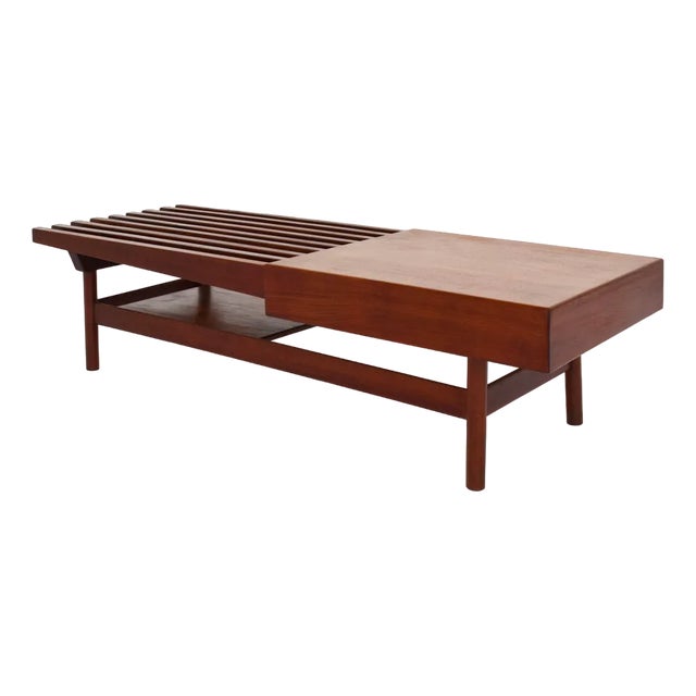 Brazilian Coffee Table or Bench by Joaquim Tenreiro For Sale