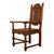 Antique Welsh Carved Oak Eisteddfod Bardic Chair Newmarket Trelawnyd Wales 1901 For Sale - Image 4 of 17