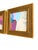 Abstract "Dreams in the Air" Pair of Framed Mini Paintings by Jessalin Beutler For Sale - Image 3 of 5