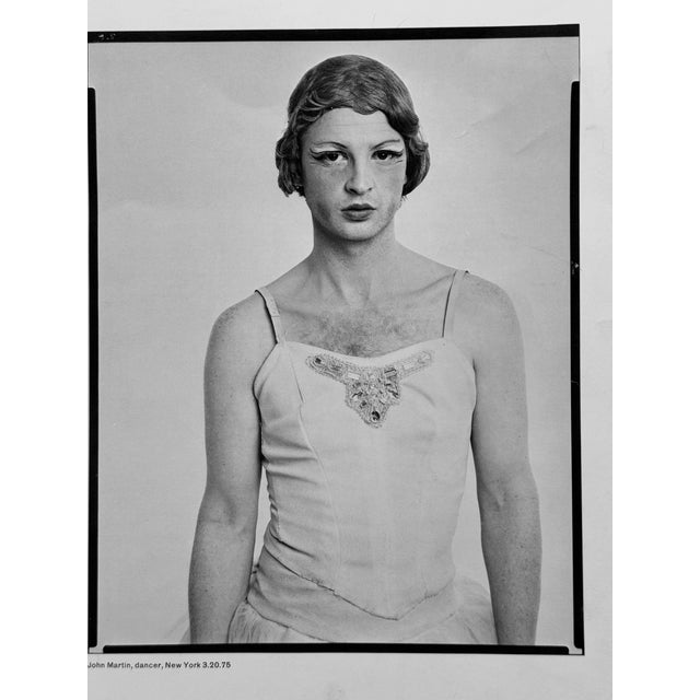 Richard Avedon Richard Avedon Signed Exhibition Poster - Seattle Art Museum, 1976, with Willem De Kooning For Sale - Image 4 of 7