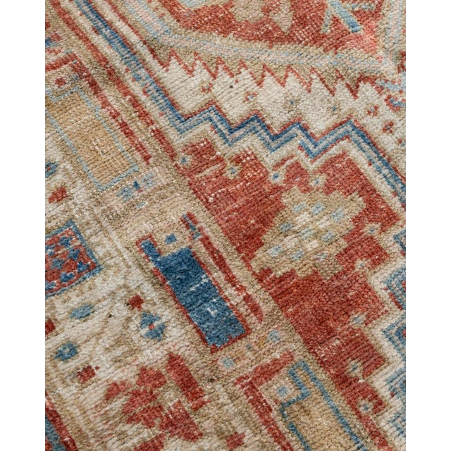 Traditional Vintage Heriz Runner 3' X 14'7 For Sale - Image 3 of 16