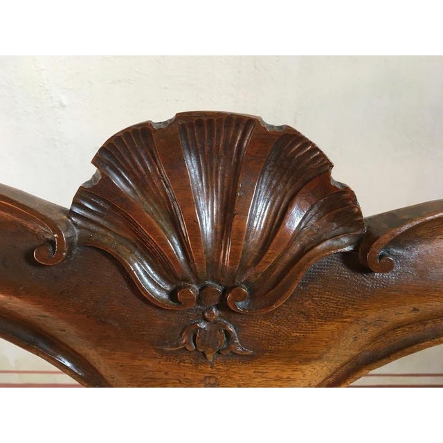 18th Century Mid-18th Century Baroque Wooden Sofa, Venice, Italy, 1750s For Sale - Image 5 of 17