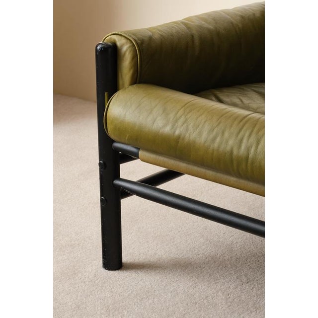 Animal Skin Kontiki Sofa by Arne Norell, Sweden, 1970s For Sale - Image 7 of 11
