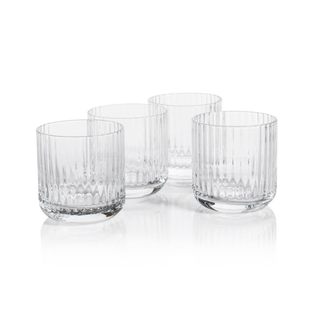 2020s Santana Double Old-Fashioned Glasses, Set of 4 For Sale - Image 5 of 5
