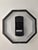 Vintage Commodore White Quartz Wall Clock, 1990s Octagonal Plastic/Glass This piece has an attribution mark, I am sure...