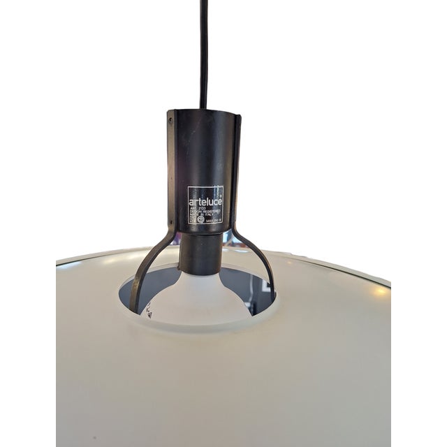 Gino Sarfatti Model 2133 Pendant Lamp by Gino Sarfatti for Arteluce, 1972 For Sale - Image 4 of 6