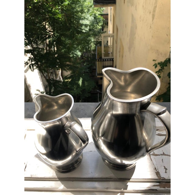 Pewter Wine Jugs, 1837, Set of 2 For Sale - Image 15 of 16