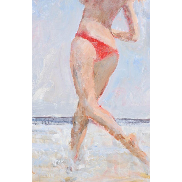 Traditional John Suplee "Bather in Motion" For Sale - Image 3 of 6