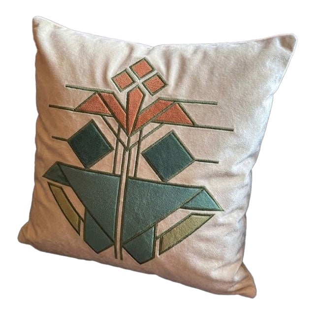 Exquisite Luxury Arts & Crafts Sofa Cushions – 1920s Design For Sale