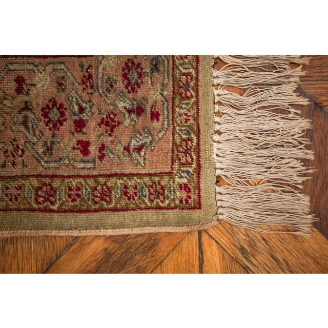 Antique Tabriz Hadjalili Rug For Sale - Image 11 of 12