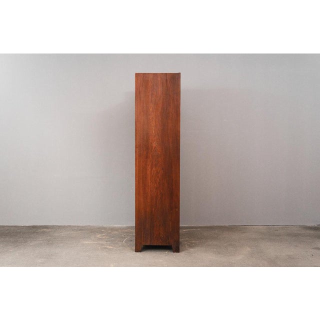 Art Nouveau Cabinet in Oak For Sale - Image 5 of 18