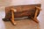 Early 20th Century French Rustic Hand-Carved Oak Bench From the Alps For Sale - Image 9 of 9