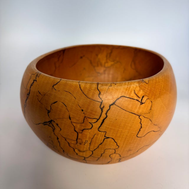 Wood Bowl in Rotted Beech by Gösta Israelsson, 1960s For Sale - Image 7 of 10
