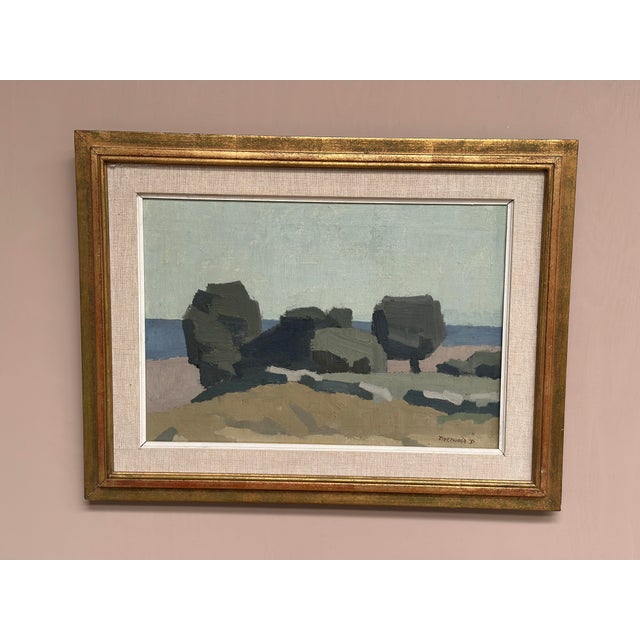 William Herbert Fleetwood, Landscape, 1951, Oil Painting on Canvas, Framed For Sale - Image 13 of 18
