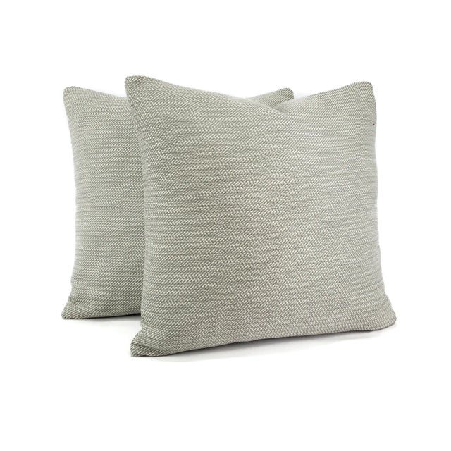 From Perennials is Nit Witty in the color Nickel pillow cover. Gray and white textured woven fabric that is soft and...