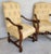 Yellow Drexel Heritage French Os De Mouton Armchairs For Sale - Image 8 of 12
