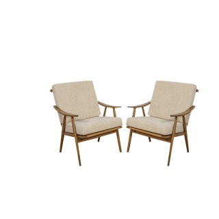 Set of Mid-Century Armchairs from Ton, 1960s For Sale